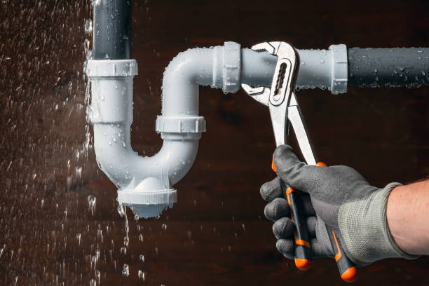 Professional Leak Detection technician working in Rocky Point, NY